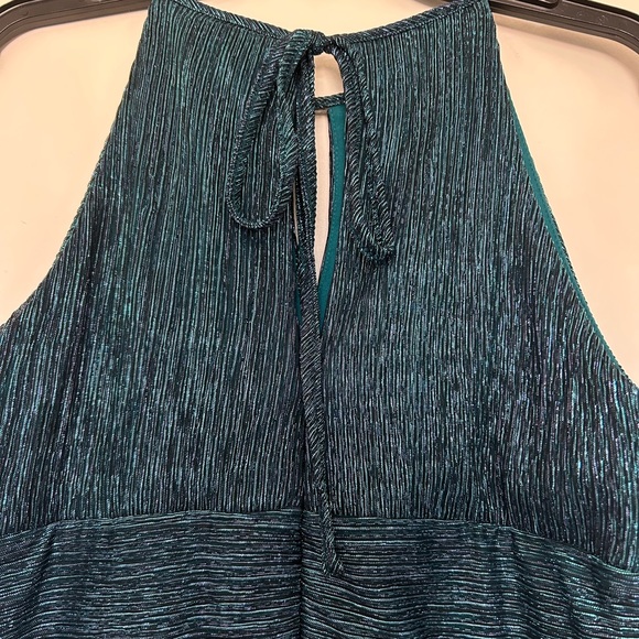 Elegant Mermaid Blue Evening Prom Dress Shimmer - Picture 5 of 11